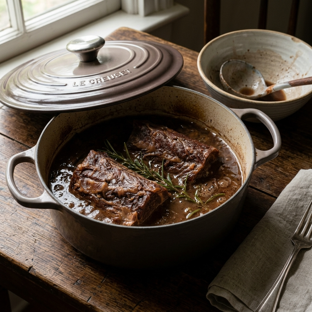 Slow Braised lamb Neck Fillet