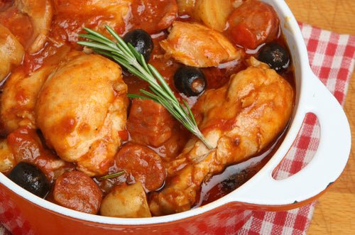 How to Make Free Range Chicken, Chorizo & Nduja Stew - Thomas Joseph Butchery