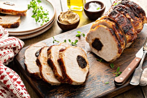 How to Make Stuffed Pork Loin with Black Pudding - Thomas Joseph Butchery