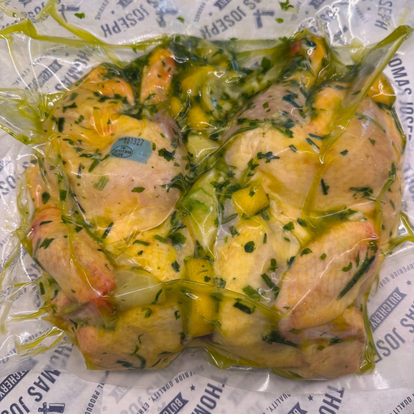 Free Range Poulet Jaune Black Prestige — free range chicken from Thomas Joseph Butchery