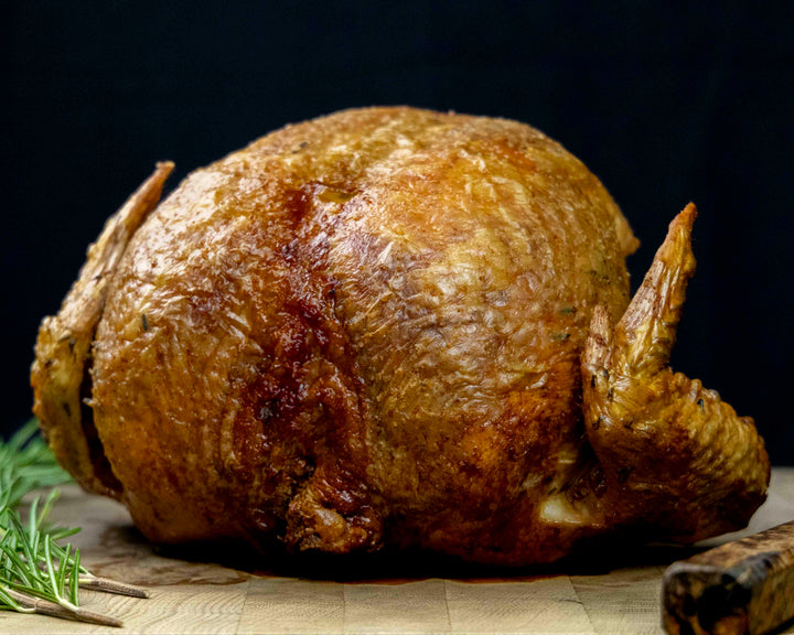 Christmas turkey crown, Yorkshire reared free range bronze, ready to roast