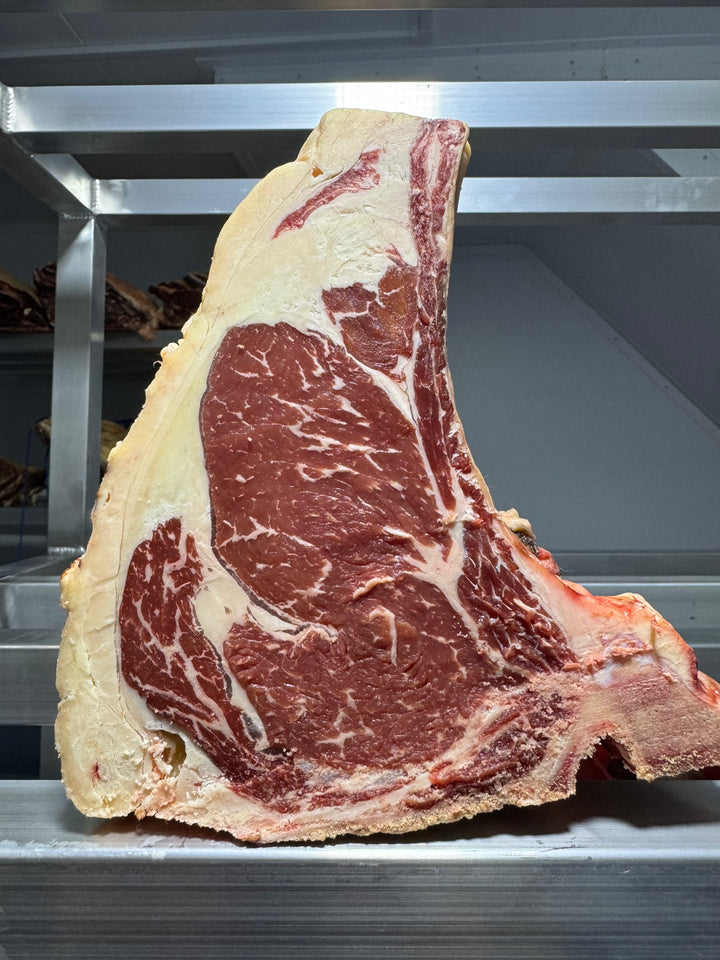 50 Day Dry-Aged Sashi Finnish Ayrshire Beef — dry-aged beef from Thomas Joseph Butchery