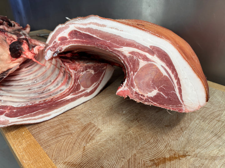 Woodland Reared Duroc Cross Pork, Norfolk