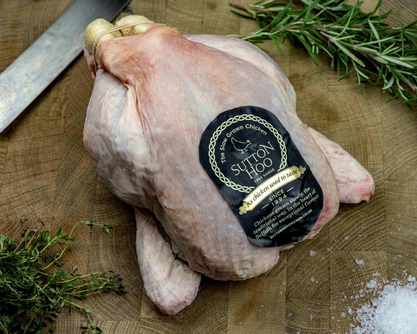 Whole Free Range Sutton Hoo Chicken Thomas Joseph Butchery