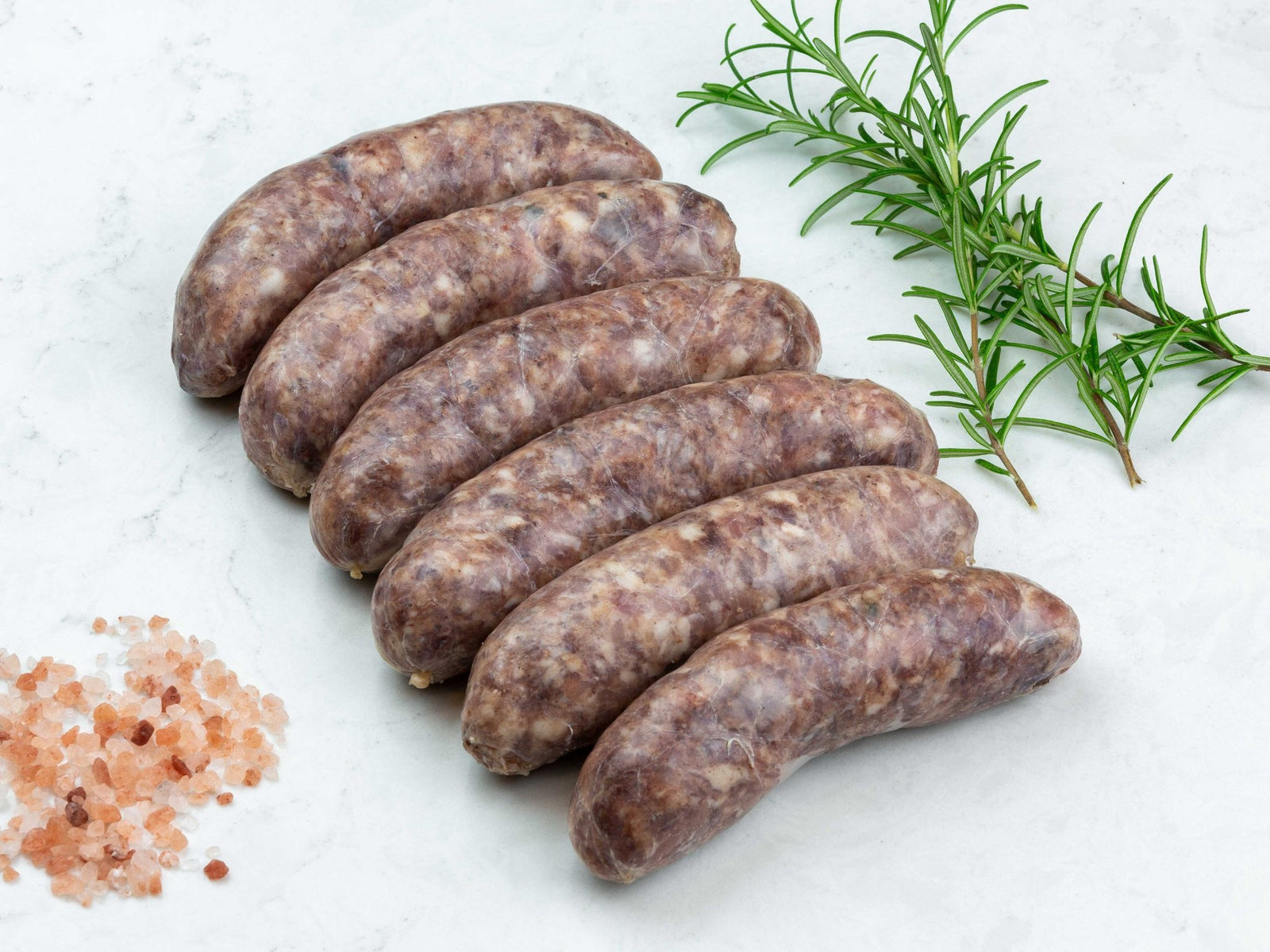 Caramelised Onion Sausage — free range, dry-aged pork from Thomas Joseph Butchery
