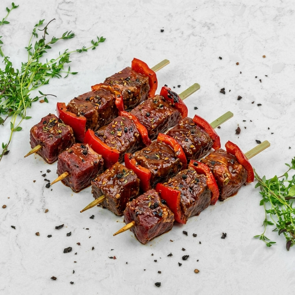 Beef Steak Kebabs