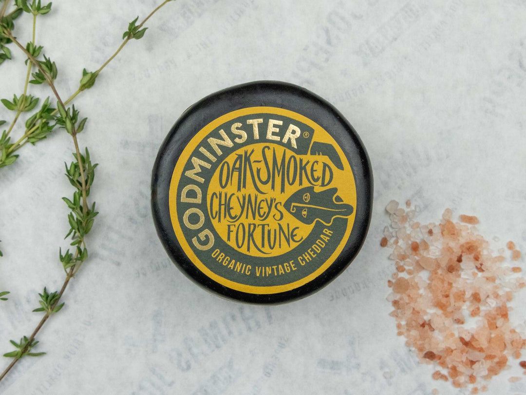 Godminster Vintage Organic Round Cheese — from Thomas Joseph Butchery