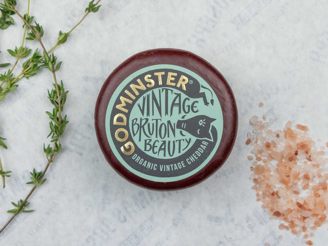 Godminster Vintage Organic Round Cheese — from Thomas Joseph Butchery
