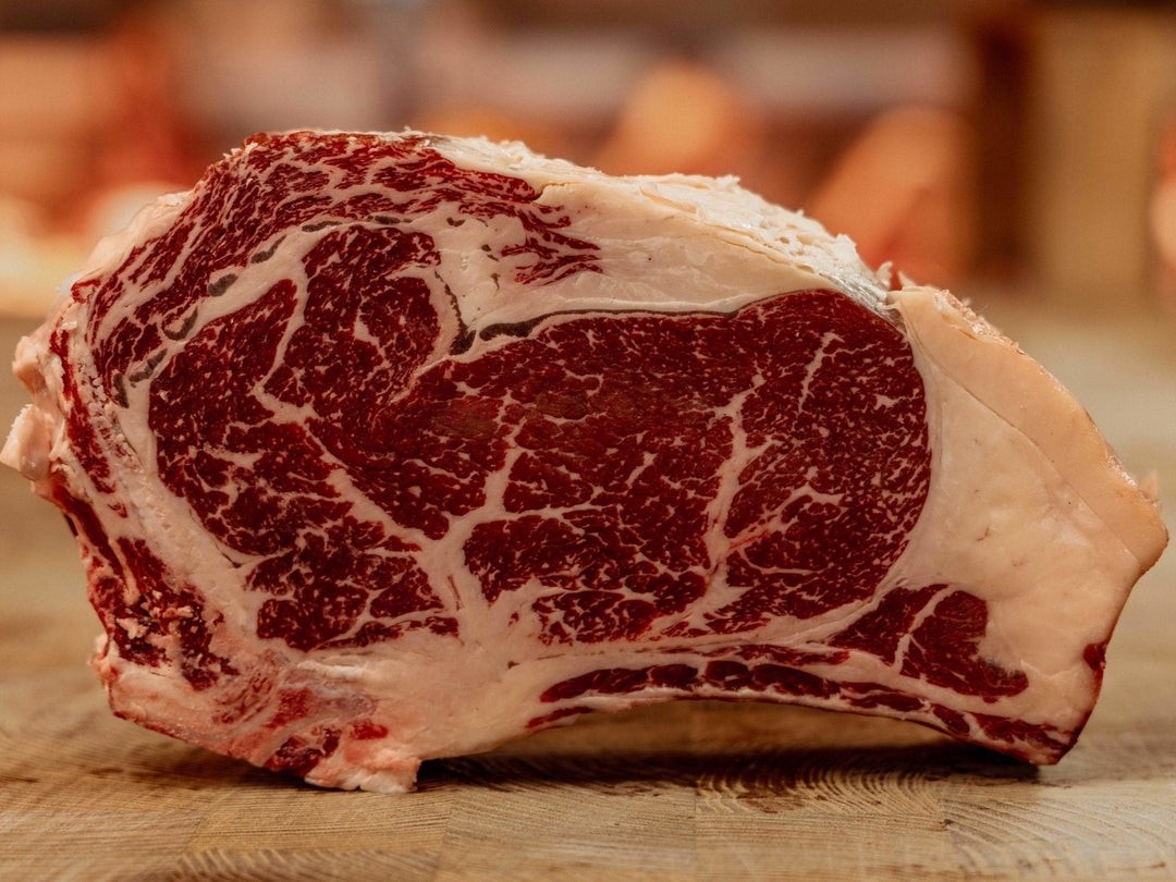 Golden Herd Heritage Wagyu - Bone In Ribeye — Golden Herd Heritage Wagyu bone-in steak, Thomas Joseph Butchery