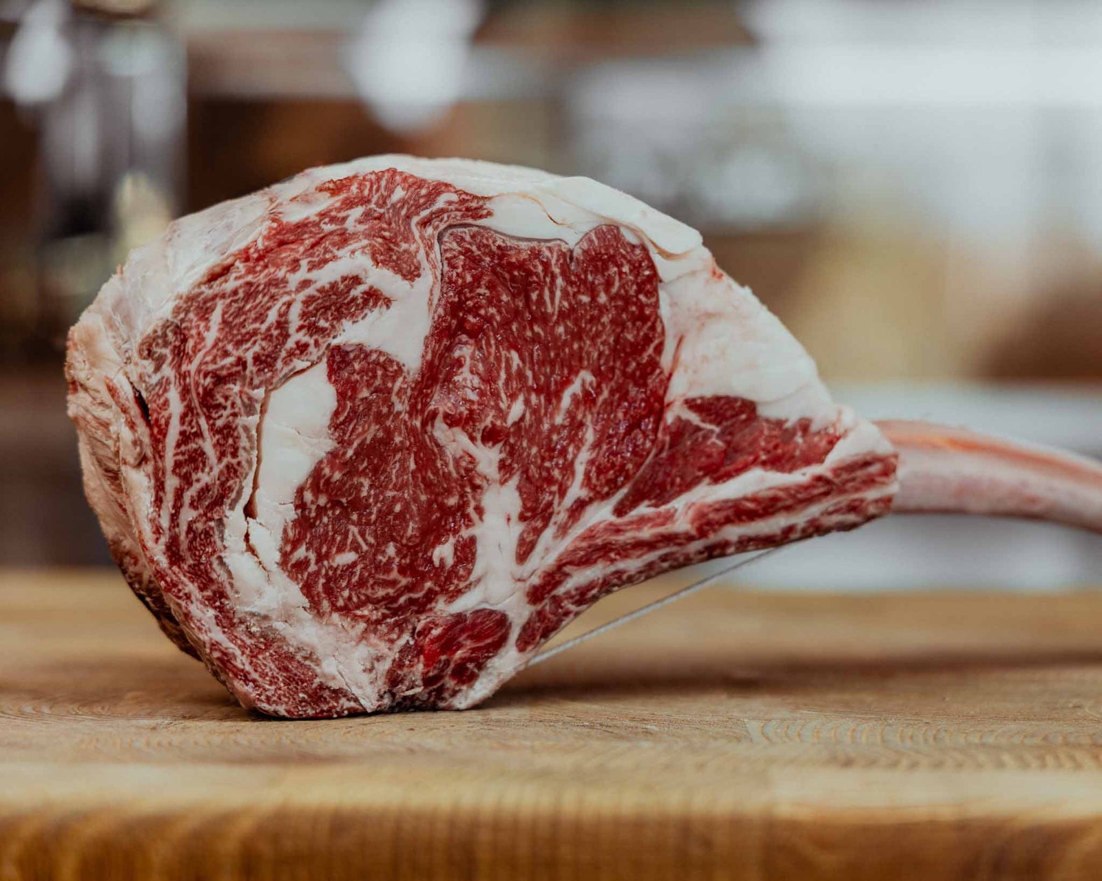 Golden Herd Heritage Wagyu - Tomahawk — Golden Herd Heritage Wagyu bone-in steak, Thomas Joseph Butchery