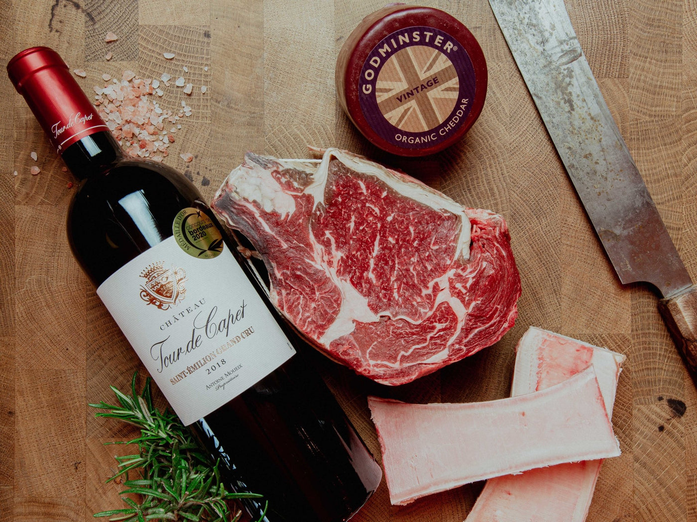 45 Day Dry-Aged Cote De Boeuf Valentine's Day Box - Thomas Joseph Butchery - Ethical Dry-Aged Meat The Best Steak UK Thomas Joseph Butchery
