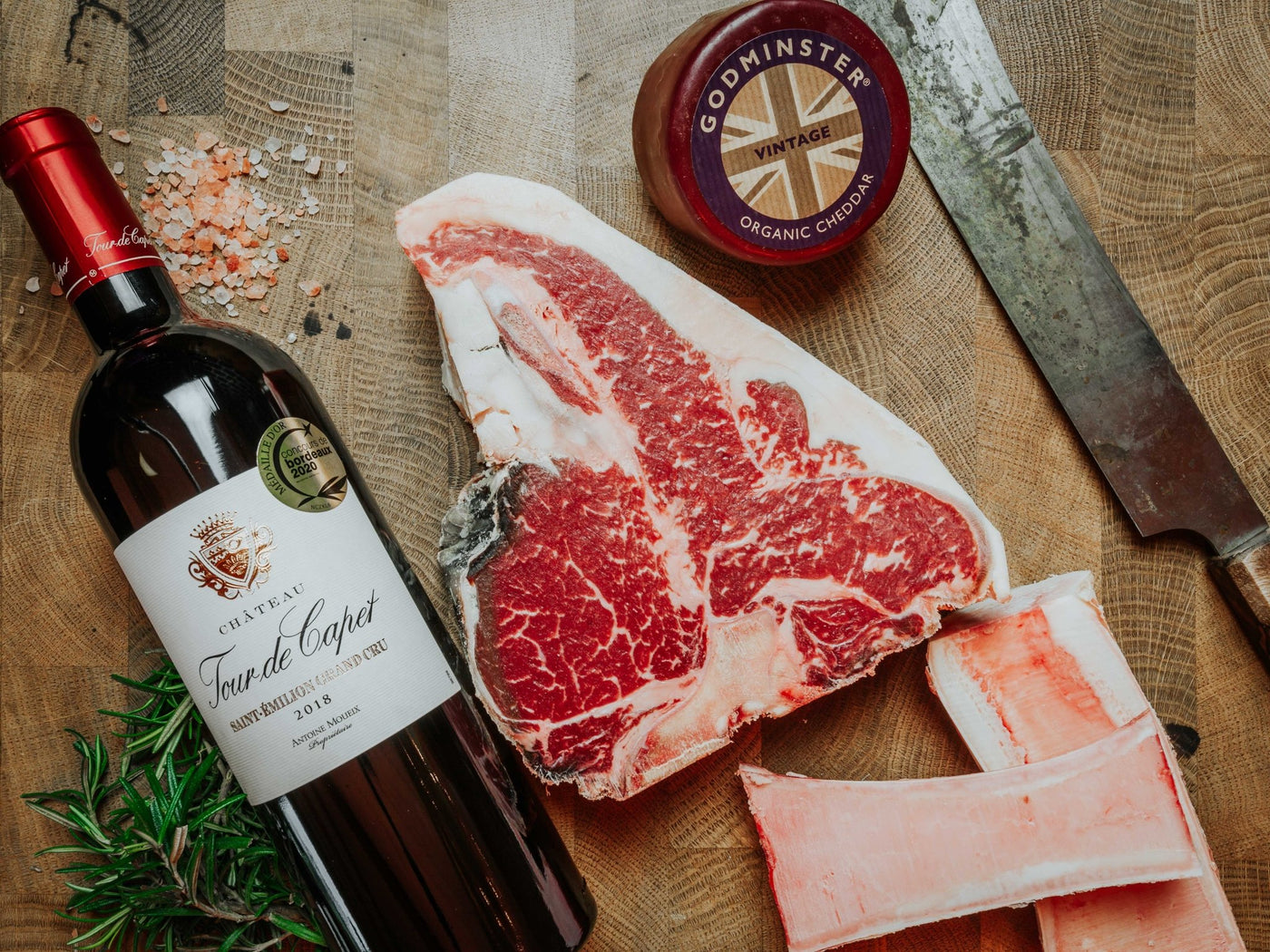 45 Day Dry-Aged Porterhouse Valentine's Day Box - Thomas Joseph Butchery - Ethical Dry-Aged Meat The Best Steak UK Thomas Joseph Butchery