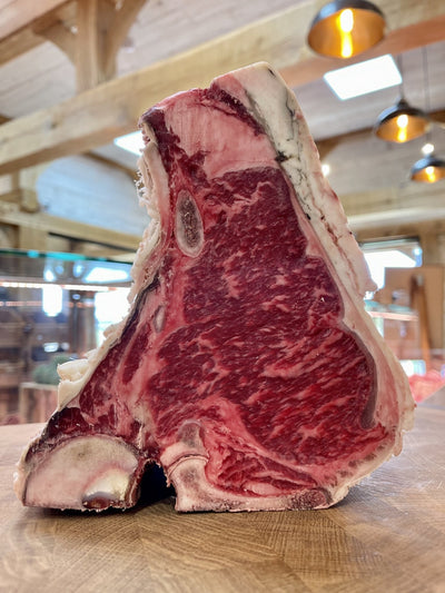 60 Day Dry-Aged Spanish Angus Bone In Sirloin - Thomas Joseph Butchery - Ethical Dry-Aged Meat The Best Steak UK Thomas Joseph Butchery