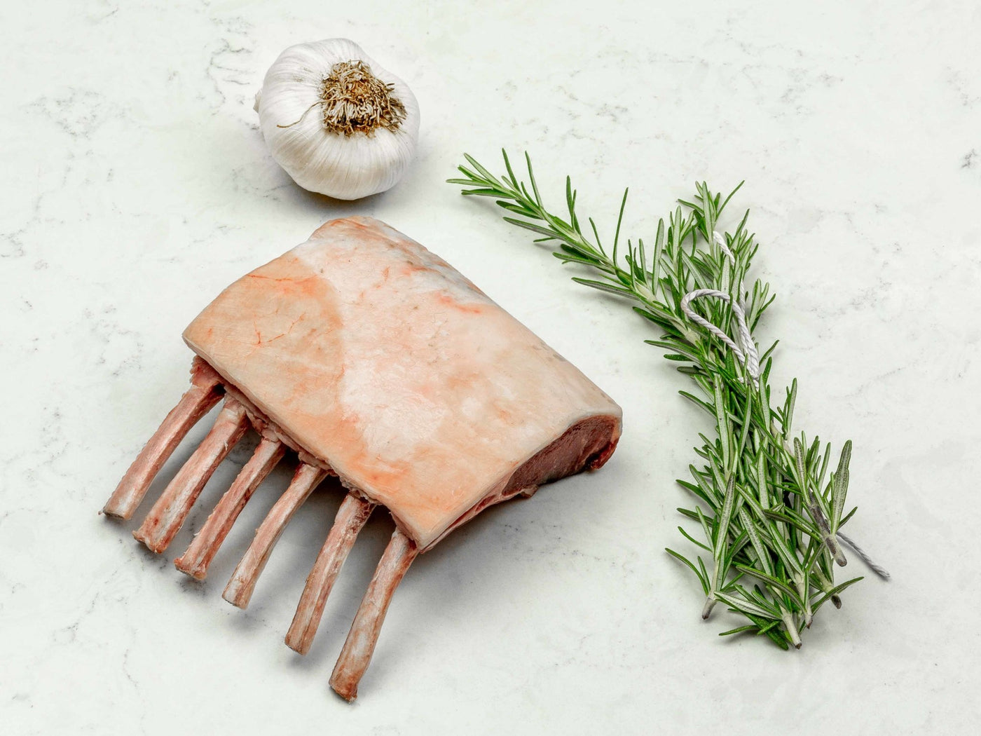 7 Day Dry-Aged, Grass Fed Rack Of Lamb - Lamb - Thomas Joseph Butchery - Ethical Dry-Aged Meat The Best Steak UK Thomas Joseph Butchery