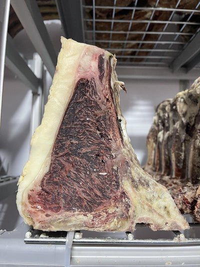 70 Day Dry-Aged Spanish Rubia Gallega Bone In Sirloin - Thomas Joseph Butchery - Ethical Dry-Aged Meat The Best Steak UK Thomas Joseph Butchery