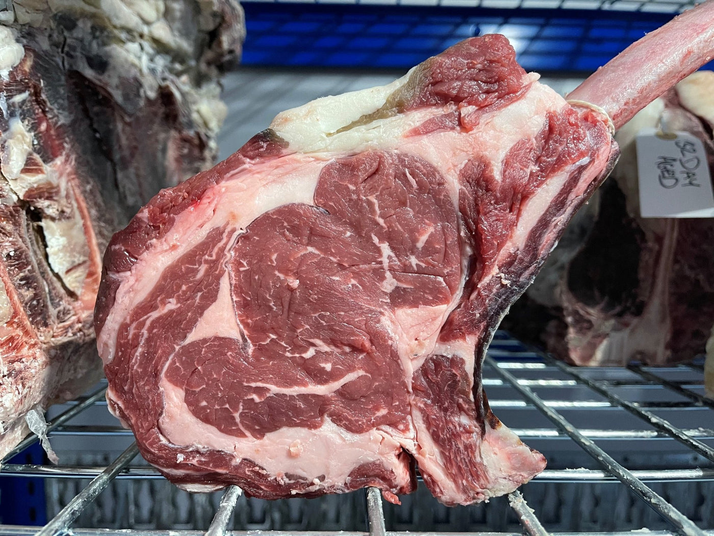 75 Day Dry-Aged Aberdeen Angus Tomahawk - Thomas Joseph Butchery - Ethical Dry-Aged Meat The Best Steak UK Thomas Joseph Butchery