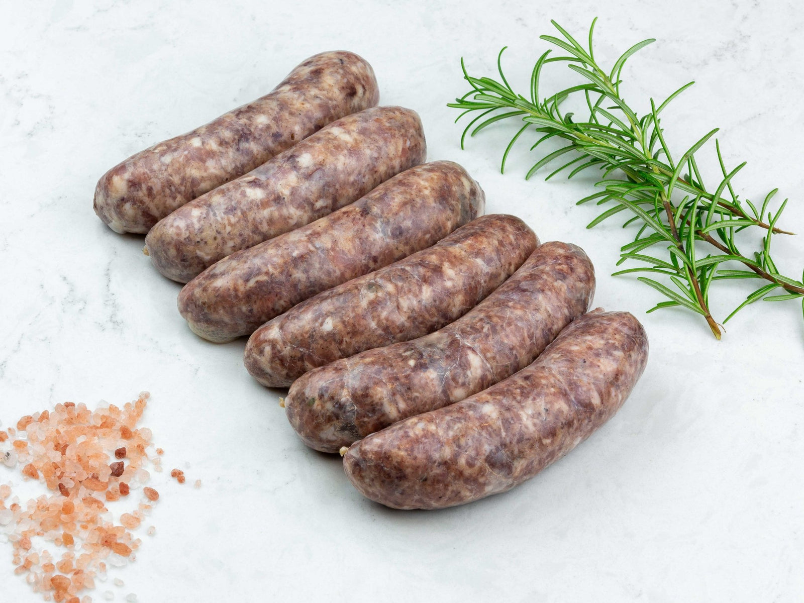 Black Pudding and Bacon Sausage — free range, dry-aged pork from Thomas Joseph Butchery