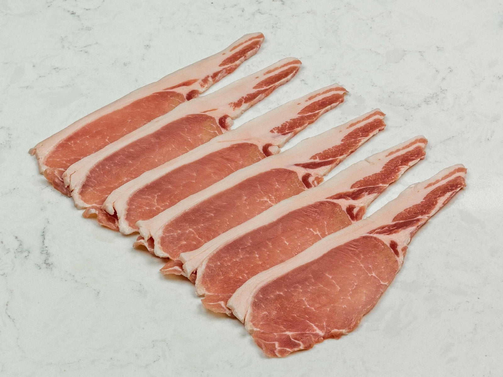 Blythburgh Free Range Dry Cured Back Bacon - Unsmoked - Thomas Joseph Butchery - Ethical Dry-Aged Meat The Best Steak UK