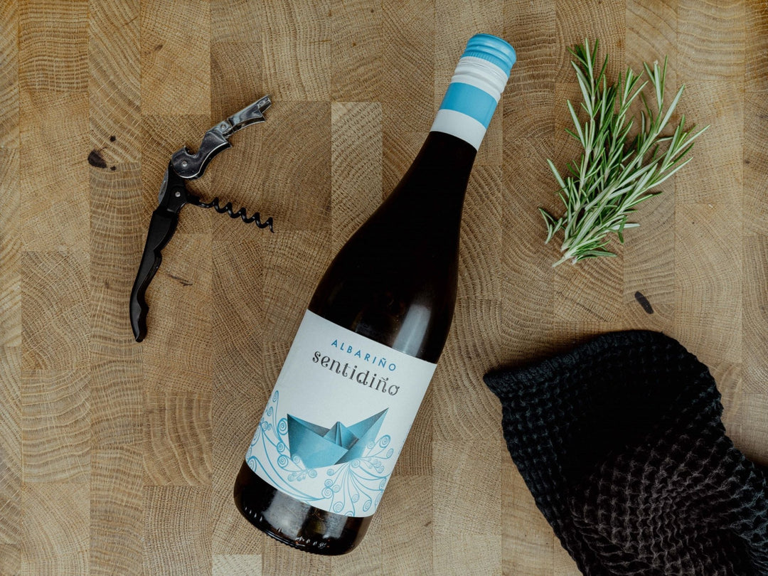 Bodegas Gallegas, `Sentidiño` Rías Baixas Albariño - Thomas Joseph Butchery - Ethical Dry-Aged Meat The Best Steak UK
