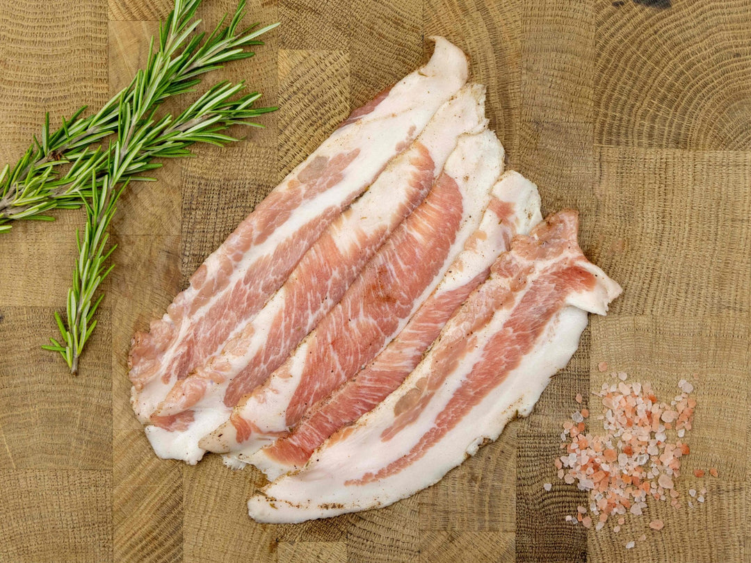 Free Range, Dry Cured Guanciale - Pig Cheek Bacon - Thomas Joseph Butchery - Ethical Dry-Aged Meat The Best Steak UK
