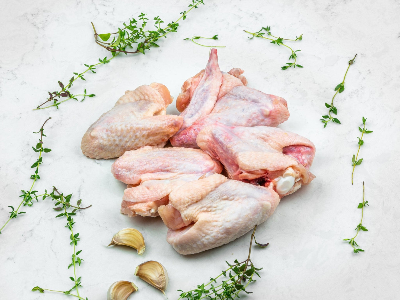 Free Range Herb Fed Chicken Wings - Chicken - Thomas Joseph Butchery - Ethical Dry-Aged Meat The Best Steak UK Thomas Joseph Butchery