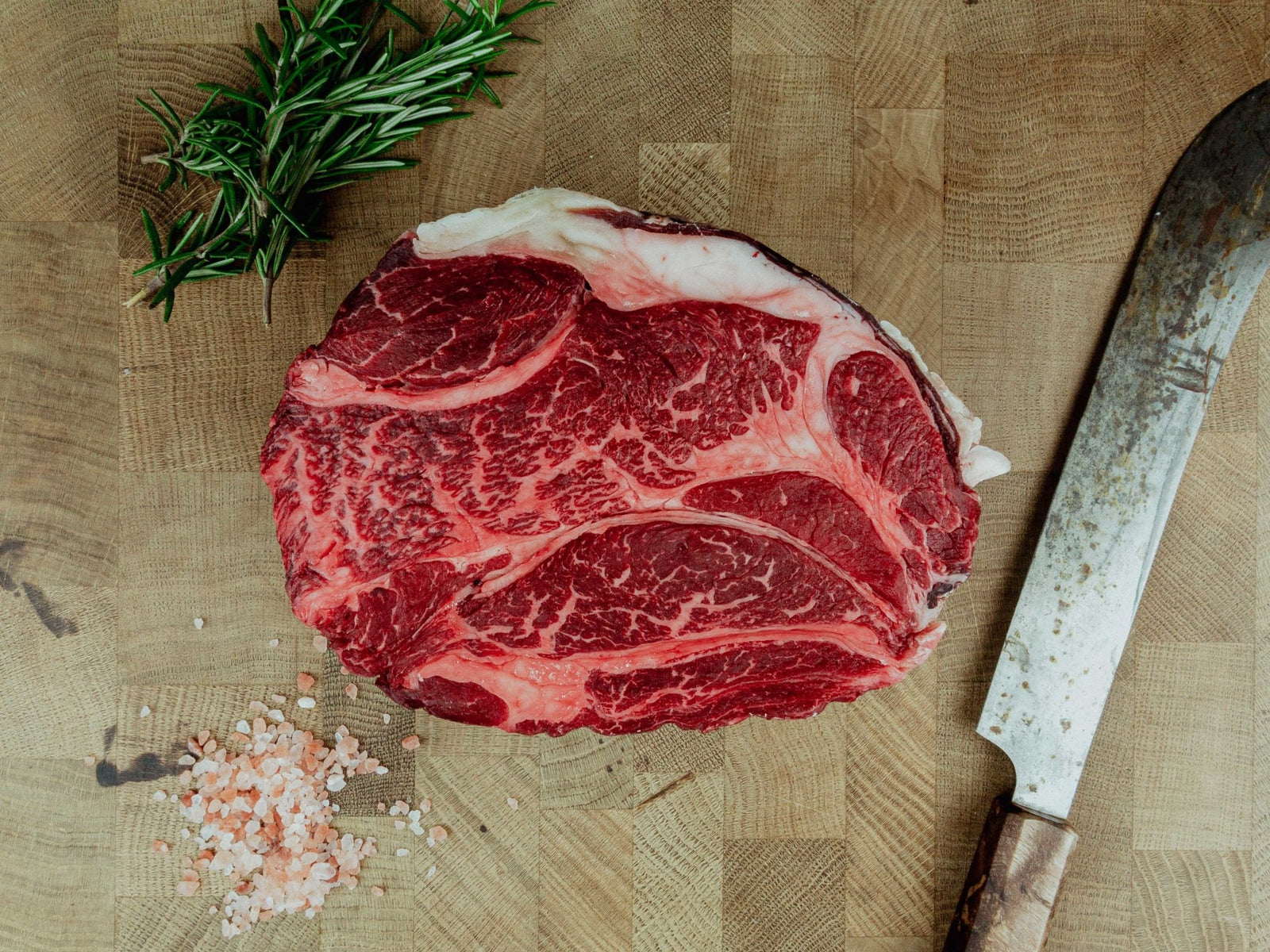 Chuck Steak | Grass Fed & Dry-Aged — grass fed, dry-aged roasting joint from Thomas Joseph Butchery