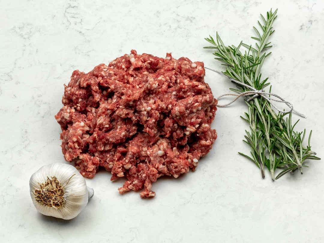 Lamb Mince | Grass Fed & Dry-Aged — grass fed, dry-aged lamb from Thomas Joseph Butchery