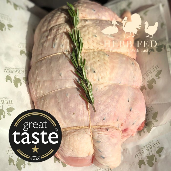 Herb Fed Boned & Rolled Turkey Breast and Leg Joint - Thomas Joseph Butchery - Ethical Dry-Aged Meat The Best Steak UK Thomas Joseph Butchery