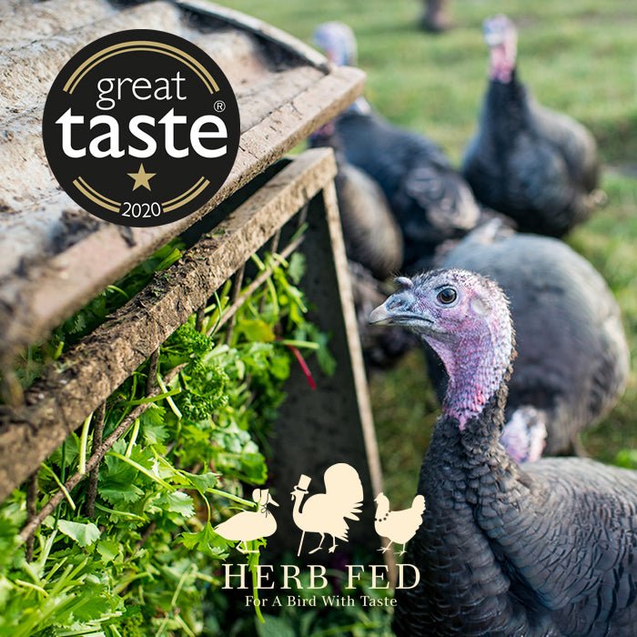 Herb Fed, Free Range Bronze Turkey - Multi Award Winning Turkey