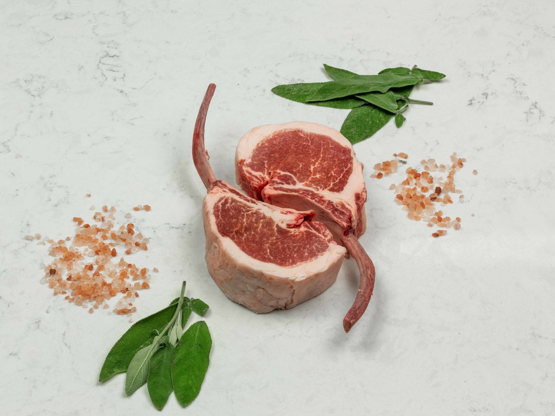 Iberico Pork Tomahawks — Iberico pork from Thomas Joseph Butchery