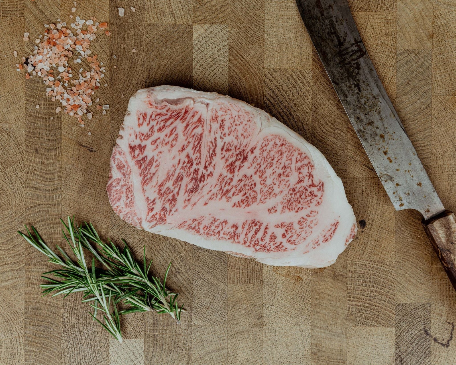 Kagoshima Wagyu A5 MS12 Striploin — Japanese A5 Wagyu beef, Thomas Joseph Butchery