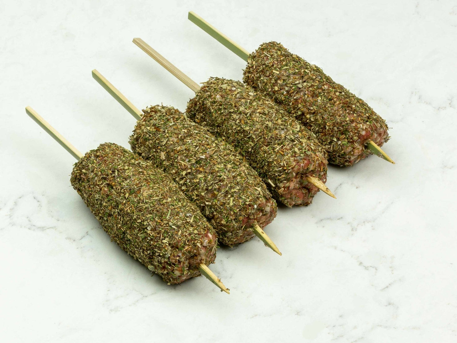 Lamb/Beef Koftas — grass fed, dry-aged lamb from Thomas Joseph Butchery