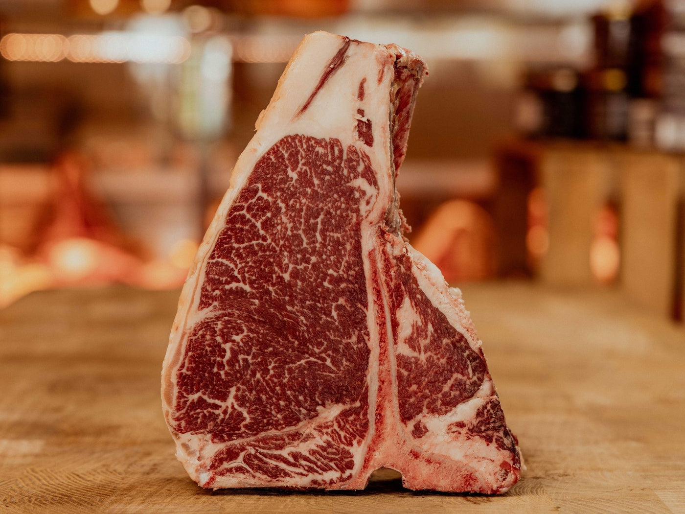 Olive Fed Wagyu - T-Bone - Thomas Joseph Butchery - Ethical Dry-Aged Meat The Best Steak UK Thomas Joseph Butchery