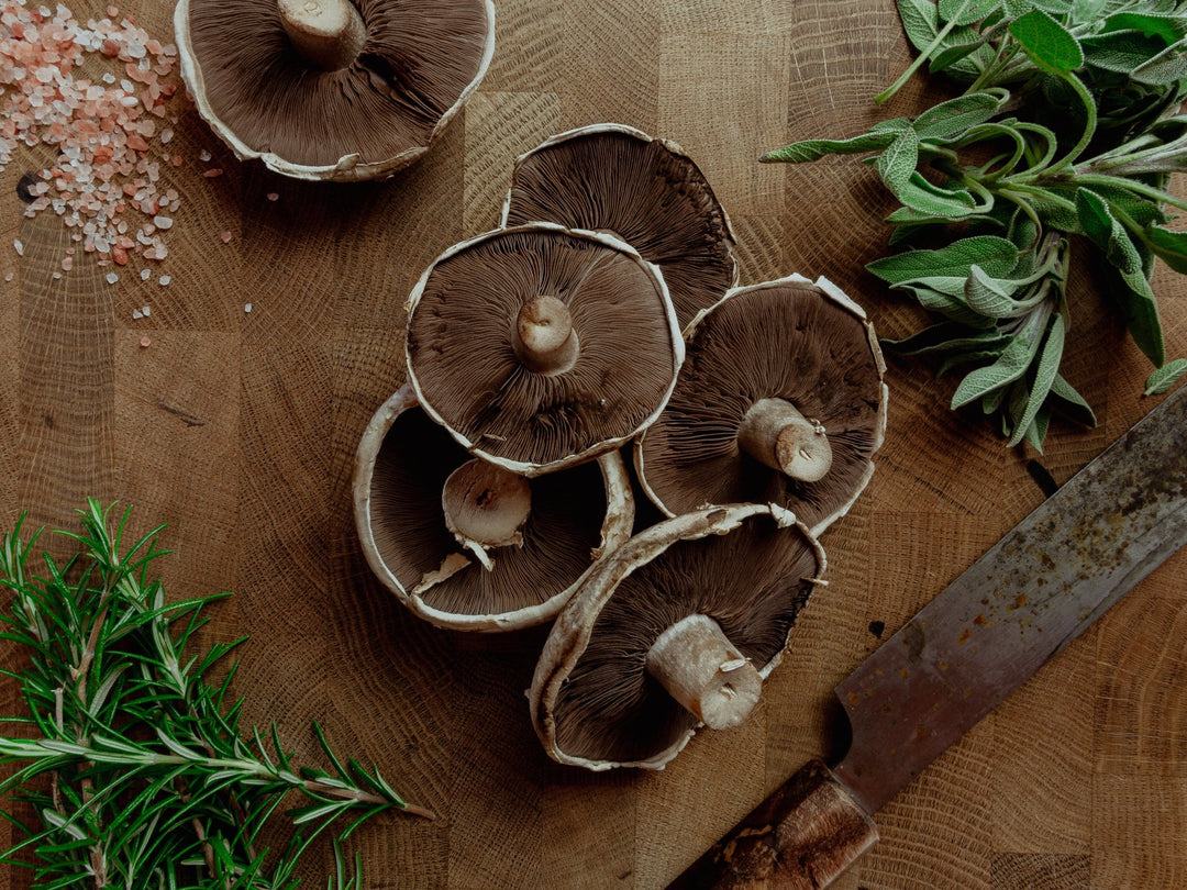 Organic Brown Mushrooms - Suffolk - Thomas Joseph Butchery - Ethical Dry-Aged Meat The Best Steak UK