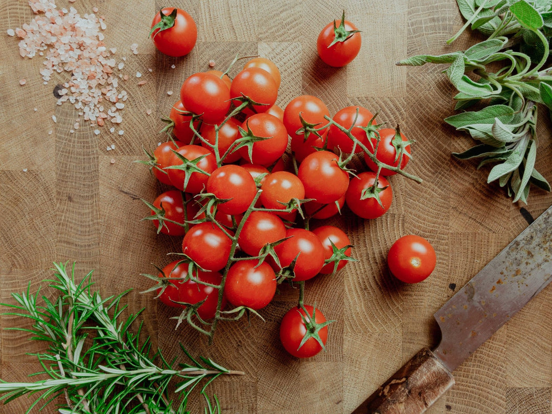Organic Seasonal Cherry Tomatoes - Thomas Joseph Butchery - Ethical Dry-Aged Meat The Best Steak UK