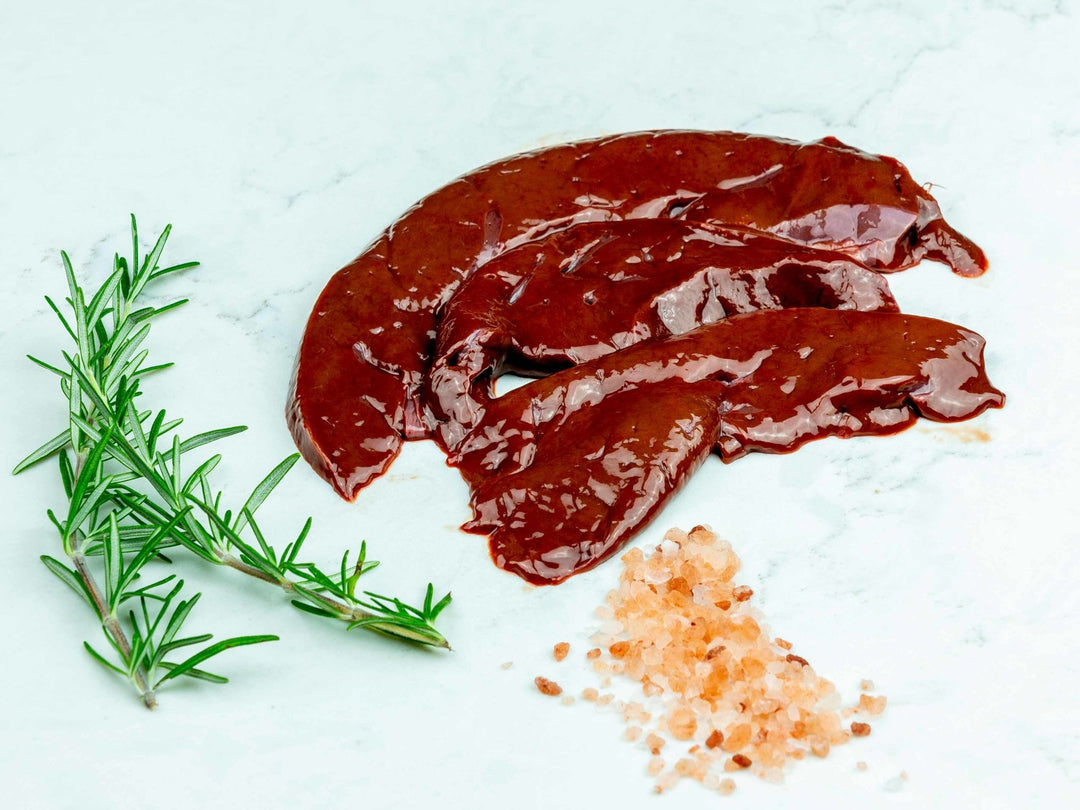 Ox Liver — grass fed beef offal from Thomas Joseph Butchery