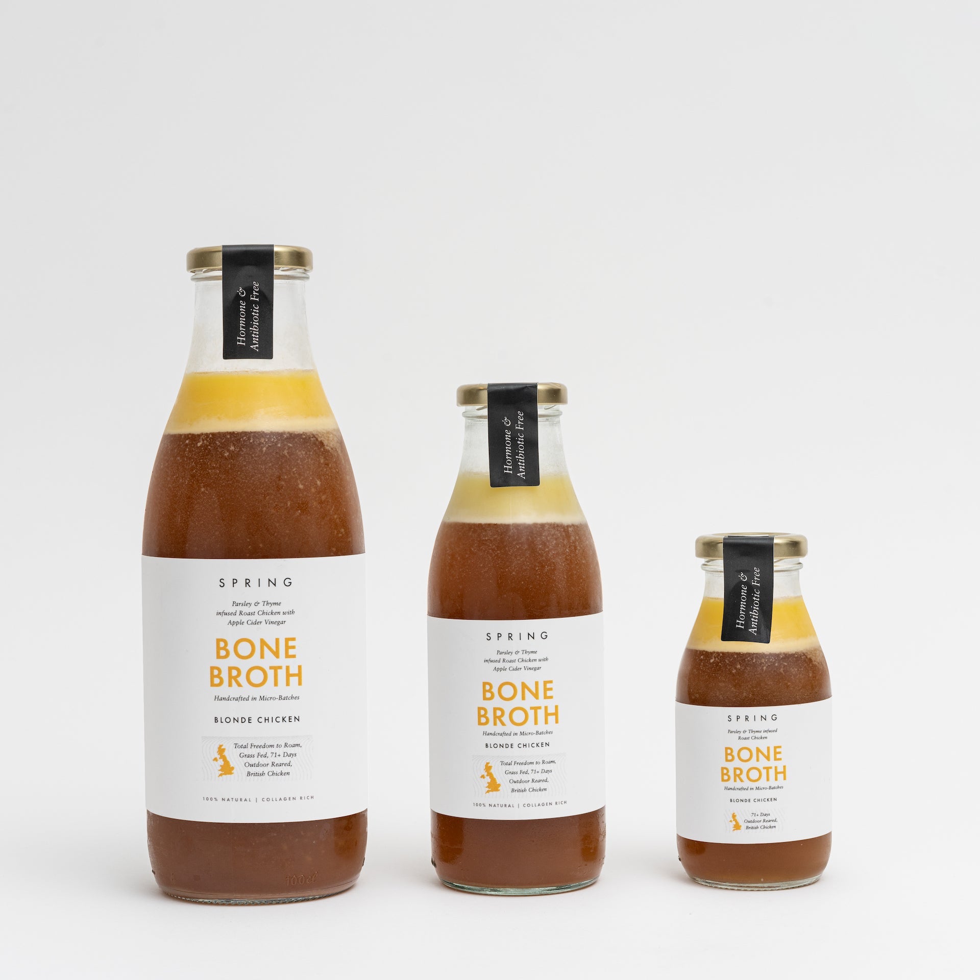 Spring Broth - Blonde Chicken Bone Broth | TJB – Thomas Joseph Butchery