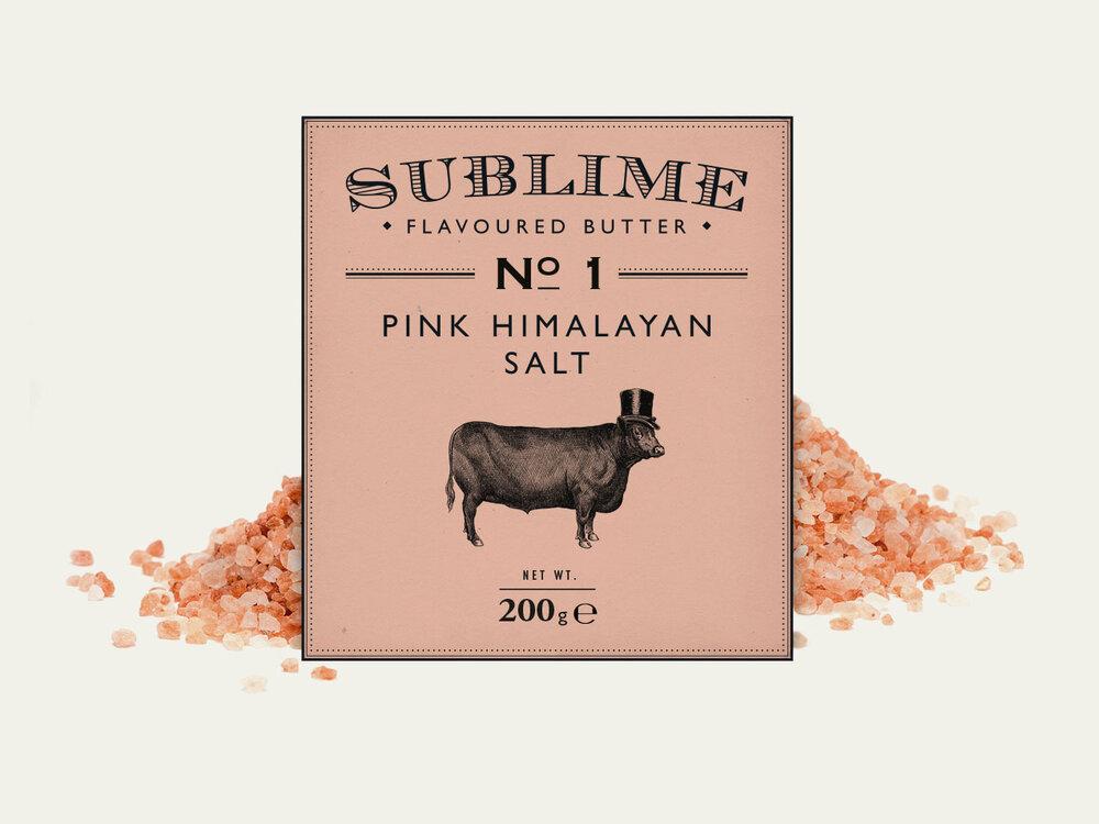 Sublime Butter - Pink Himalayan Salt - Thomas Joseph Butchery - Ethical Dry-Aged Meat The Best Steak UK